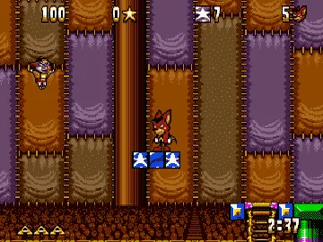 Aero the Acro-Bat (Europe) screen shot game playing